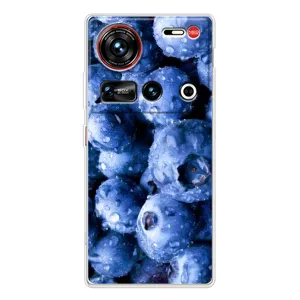 Чехол с изображением вкусной еды для ZTE Nubia Z70 Ultra (Голубика)