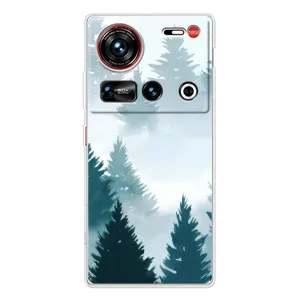Летний Чехол на ZTE Nubia Z70 Ultra (Горный лес)