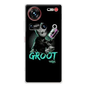 Чехол Супергерои Марвел на ЗТЕ Нюбия Z70 ультра (Groot)