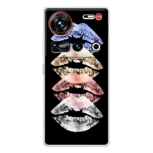 Чехол Стильные девушки на ZTE Nubia Z70 Ultra (Губы)