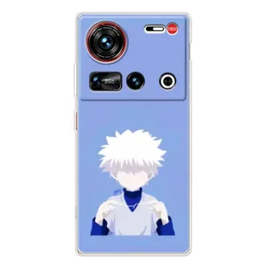 Чехол с персонажами АНИМЕ на ZTE Nubia Z70 Ultra (Киллуа Золдик)