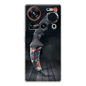 Чехол КИБЕРСПОРТ для ZTE Nubia Z70 Ultra (Кинжал КС ГО)