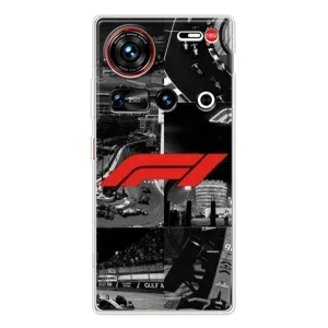 Чехол фильм Формула 1 для ZTE Nubia Z70 Ultra (Коллаж Формула 1)