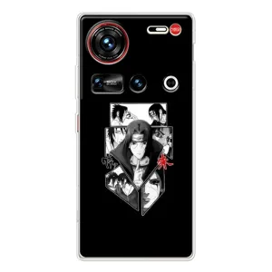 Чехлы с картинкой Итачи Учиха на ZTE Nubia Z70 Ultra (Коллаж Итачи)