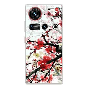 Чехол с принтом САКУРЫ на ZTE Nubia Z70 Ultra (Красивая Сакура)