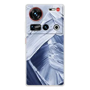 Чехлы со смыслом для ZTE Nubia Z70 Ultra (Краски мазки)