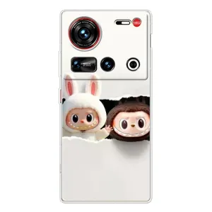 Чохол з принтом Лабубу для ZTE Nubia Z70 Ultra (Фігурки Labubu)