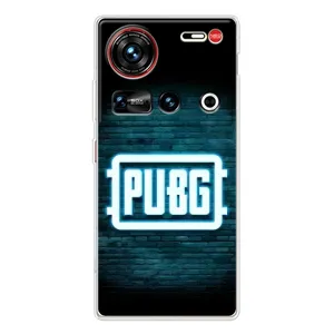 Чехол (TPU) с картинкой "Лого Пабг" на ЗТЕ Нюбия Z70 ультра (Лого PUBG)