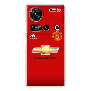 Силиконовые Чехлы принт Футбол на ZTE Nubia Z70 Ultra (Man United)