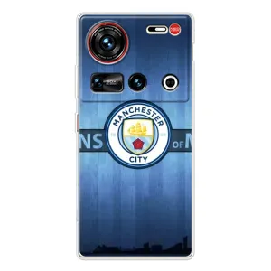 Силиконовые Чехлы принт Футбол на ZTE Nubia Z70 Ultra (ManCity)