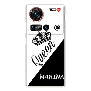 Чехлы для ZTE Nubia Z70 Ultra - Женские имена (MARINA)