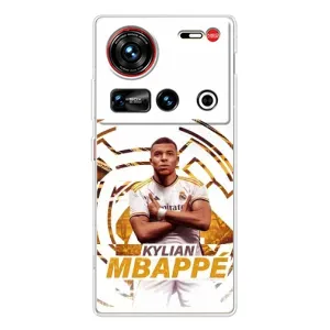 Чехол (TPU) с Футболистом на ZTE Nubia Z70 Ultra (Мбаппе Реал)