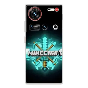 Чехол майнкрафт для ZTE Nubia Z70 Ultra (MineCraft 2)
