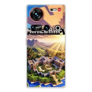 Чехол майнкрафт для ZTE Nubia Z70 Ultra (MINECRAFT)