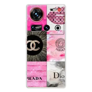 Чехол (Dior, Prada, YSL, Chanel) для ZTE Nubia Z70 Ultra (Модница)