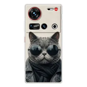 Чехол на тематику: Коты для ZTE Nubia Z70 Ultra (Модный кот)