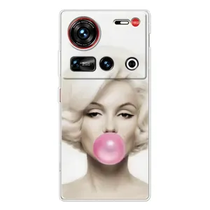 Чехол Стильные девушки на ZTE Nubia Z70 Ultra (Монро)