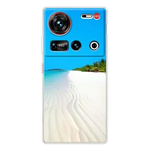 Летний Чехол на ZTE Nubia Z70 Ultra (Море песок)