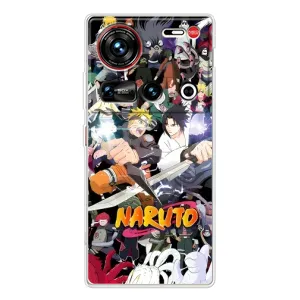Купить Чехлы на телефон с принтом Anime для ZTE Nubia Z70 Ultra (Наруто постер)