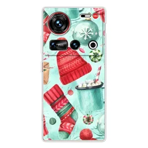 Чехол Санта Клаус для ZTE Nubia Z70 Ultra (Одежда)