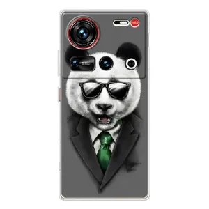 Чехлы с Пандами на ZTE Nubia Z70 Ultra (Панда в очках)