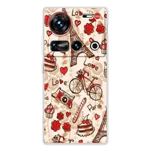 Чехол с Эйфелевой башней на ZTE Nubia Z70 Ultra (Париж мечта)