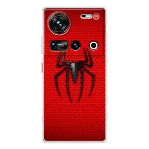 Чехол Супергерой Человека Паука на ZTE Nubia Z70 Ultra (Паук марвел)