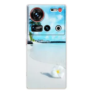 Летний Чехол на ZTE Nubia Z70 Ultra (Пляж)