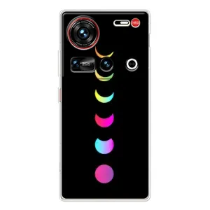 Чехол (ТПУ) с планетами на ZTE Nubia Z70 Ultra (Полнолуние)