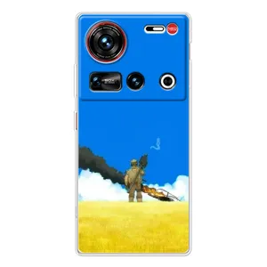 Чехлы на военную тематику для ZTE Nubia Z70 Ultra (Попадание)