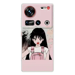 Чехол с персонажами АНИМЕ на ZTE Nubia Z70 Ultra (Сейлор Марс)