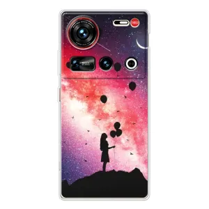 Силиконовые Чехлы Любимому человеку для ZTE Nubia Z70 Ultra (Шарики в небе)