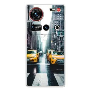 Силиконовый бампер (Работники) на ZTE Nubia Z70 Ultra (Такси)