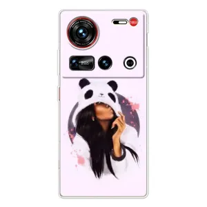 Чехол Стильные девушки на ZTE Nubia Z70 Ultra (В пижаме)
