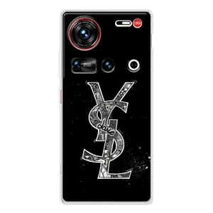 Чехол (Dior, Prada, YSL, Chanel) для ZTE Nubia Z70 Ultra (YSL)