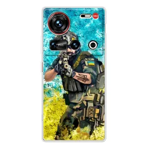 ЗСУ Чехлы (TPU) для ZTE Nubia Z70 Ultra (ЗСУ Воин)