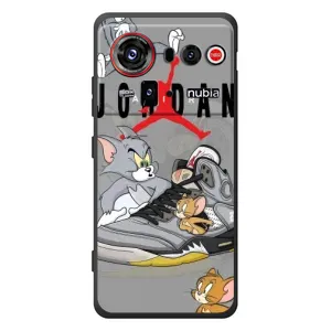 Силиконовый Чехол Nike Air Jordan на ЗТЕ нубия З80 Ультра (Air Jordan)