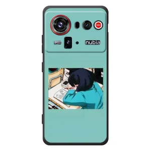 Чехол с персонажами АНИМЕ на ZTE nubia Z80 Ultra (Аканэ Тэндо)