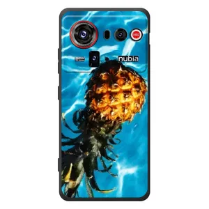 Чехол с изображением вкусной еды для ZTE nubia Z80 Ultra (Ананас)