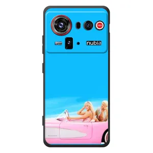 Силіконовый Чохол Барбі фільм на ZTE nubia Z80 Ultra (Барбі і Кен)