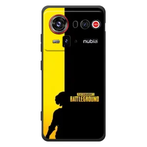 Чехол (TPU) с картинкой "Лого Пабг" на ЗТЕ нубия З80 Ультра (Battlegrounds)