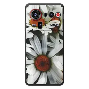Чехол с ромашками на ZTE nubia Z80 Ultra (Цветы Ромашки)