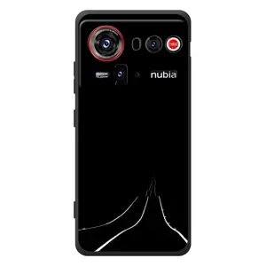 Чехол с картинками на черном фоне для ZTE nubia Z80 Ultra (Дорога)