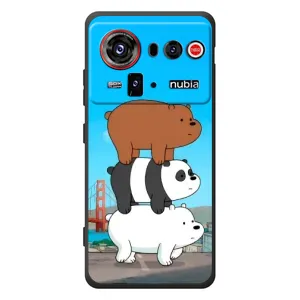 Чехлы с Пандами на ZTE nubia Z80 Ultra (Друзья)