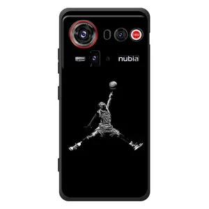 Силиконовый Чехол Nike Air Jordan на ЗТЕ нубия З80 Ультра (Джордан)