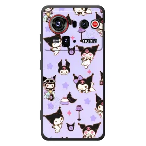 Чехол с персонажем Куроми на ZTE nubia Z80 Ultra (Фон Куроми)