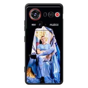 Чехлы с принтом для ZTE nubia Z80 Ultra Футболист (футболист Холанн)