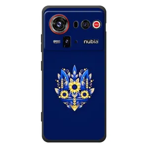 Чехол с картинкой (Патриотический ГЕРБ) на ZTE nubia Z80 Ultra (герб)