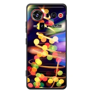 Чехол Новогодняя Елка на ZTE nubia Z80 Ultra (Гирлянды)
