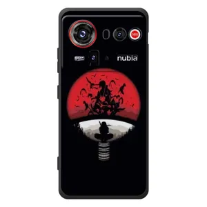 Чехлы с картинкой Итачи Учиха на ZTE nubia Z80 Ultra (Итачи на черном)